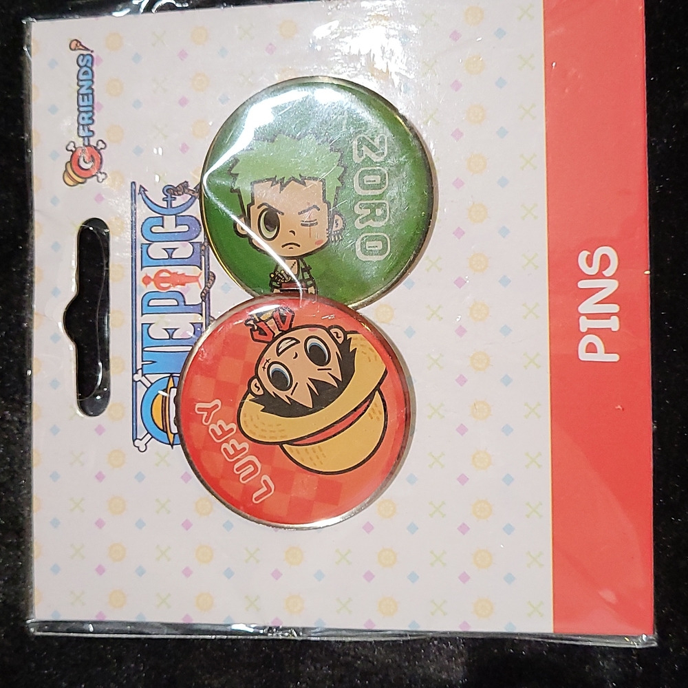 One piece pins